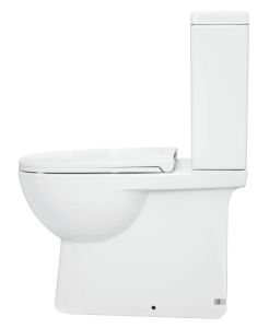 Унитаз-компакт Sanita luxe Quadro Slim DM белый