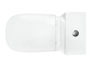 Унитаз-компакт Sanita luxe Quadro Slim DM белый Унитаз-компакт Sanita luxe Quadro Slim DM белый