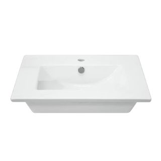 Раковина Sanita Luxe Квадро WB.FN/Quadro/60-C/WHT.G/S1 60 см белый