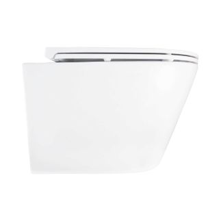 Унитаз-моноблок Azario Songo AZ-5180T-WHT безободковый торнадо белый