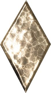 Декор Kerama Marazzi KMD2SRB013BN Риад металл глянцевый 13.5x7.8x0,9
