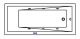 Гидромассажная ванна Whitecross Wave Slim 0111.150070.100.SOFT.GL 150x70см Soft золото