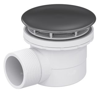 Сифон для душевого поддона RGW Velplex QYD-06 18241106-02 графит Сифон для душевого поддона RGW Velplex QYD-06 18241106-02 графит