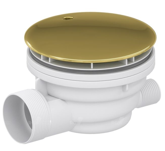 Сифон для душевого поддона RGW Velplex QYD-01 18241101-06 золото Сифон для душевого поддона RGW Velplex QYD-01 18241101-06 золото
