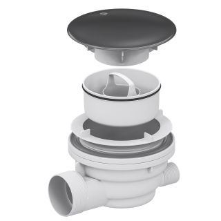 Сифон для душевого поддона RGW Velplex QYD-01 39241101-02 графит Сифон для душевого поддона RGW Velplex QYD-01 39241101-02 графит