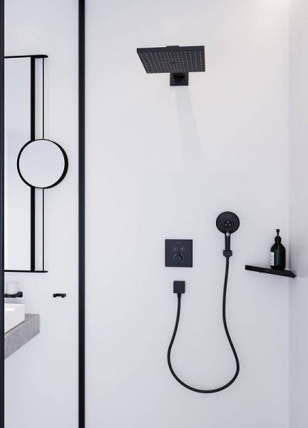 Косметическое зеркало Hansgrohe AddStoris 41791670 черный