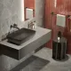 Раковина Kerama Marazzi Плаза KMPLWb55MBl0 55 см чёрный матовый