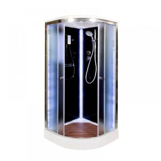 Душевая кабина Deto B09S LED BLACK Душевая кабина Deto B09S LED BLACK
