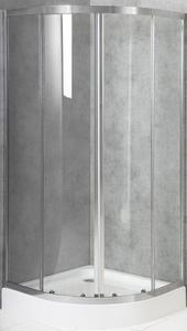Душевой уголок BelBagno DUE 80x80см хром DUE-R-2-80-C-Cr