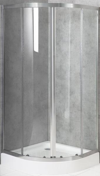 Душевой уголок BelBagno DUE 80x80см хром DUE-R-2-80-C-Cr