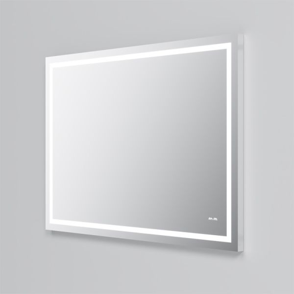 Зеркало Am.pm Gem с LED-подсветкой по периметру 100 см M91AMOX1001WG