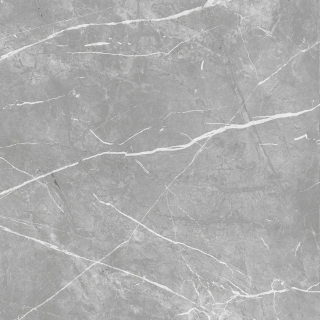 МАРБЛ ЛАЙН ГРЕЙ (Marble line grey) керамогранит матовый серый светлый  60х60 NR0382