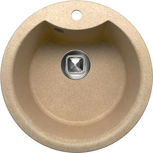 Мойка кухонная Tolero Classic R-108E бежевый 157356