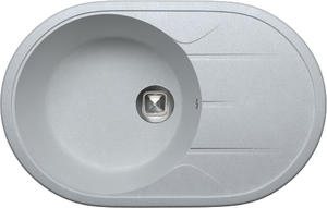 Мойка кухонная Tolero Classic R-116 серый металлик 472977
