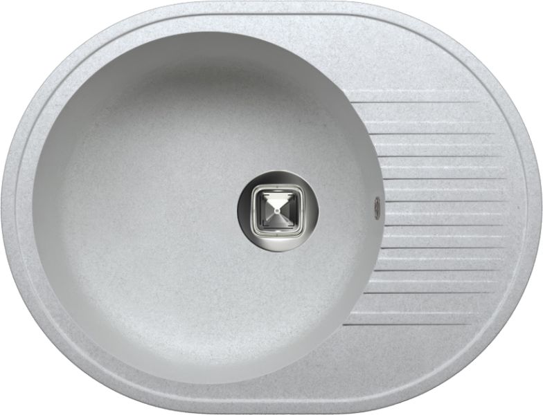 Мойка кухонная Tolero Classic R-122 серый металлик 825101 Мойка кухонная Tolero Classic R-122 серый металлик 825101