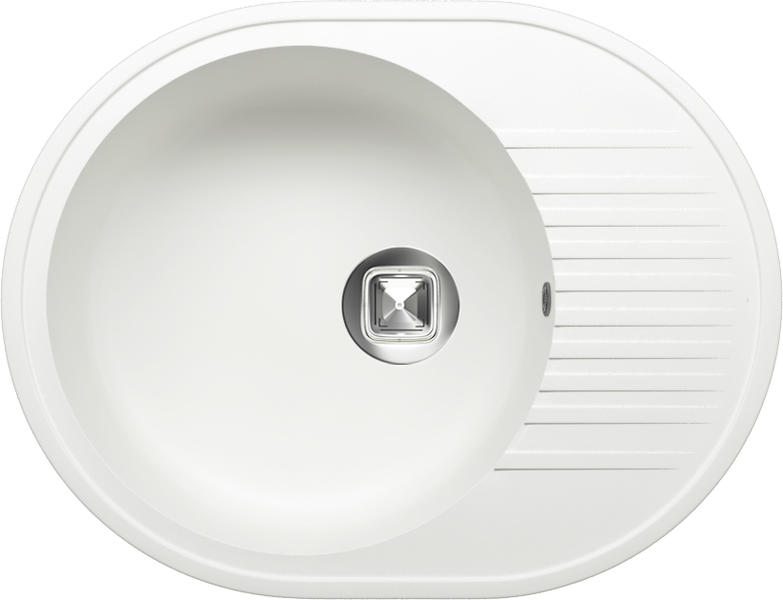 Мойка кухонная Tolero Classic R-122 белый 765933