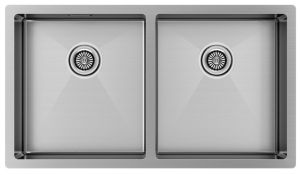 Мойка кухонная Paulmark Gerberg PM237844-BS брашированная нержавеющая сталь