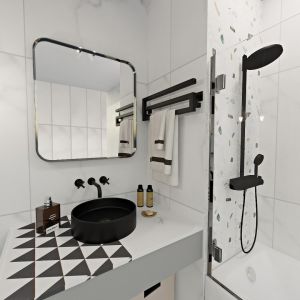Полотенцесушитель электрический Indigo Sigma DGSIG20-60BRLt 20x60 см чёрный муар