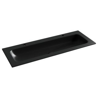 Раковина Ceramicanova Грация (Grace) CN7016MB 121 см чёрный матовый