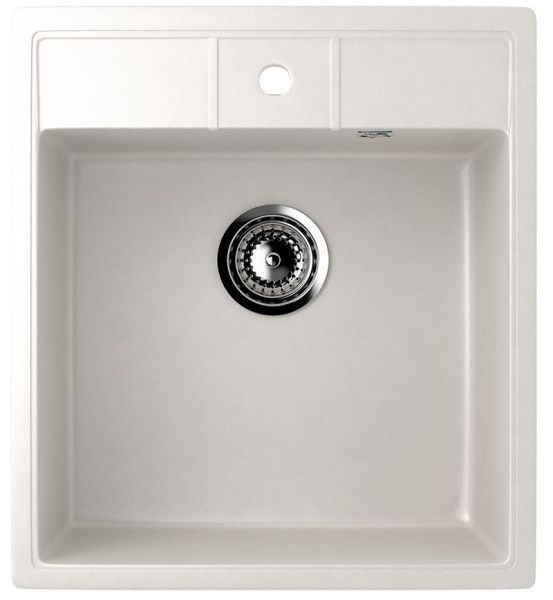 Кухонная мойка Ulgran Classic U-406-341 ультра-белый Кухонная мойка Ulgran Classic U-406-341 ультра-белый
