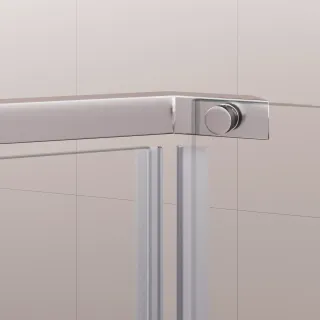 Душевой уголок RGW PA-081-1 3508081199-11 90x90 см профиль хром стекло прозрачное