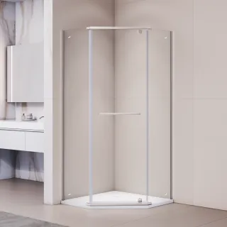 Душевой уголок RGW PA-081-1 3508081199-11 90x90 см профиль хром стекло прозрачное