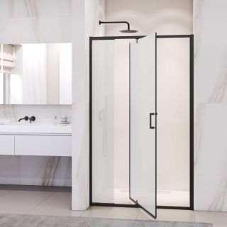 Душевая дверь RGW PA-008B 350800889-24 80 см профиль чёрный стекло матовое-сатинат