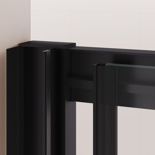 Душевая дверь RGW PA-016B 350801617-14 170 см профиль чёрный стекло прозрачное