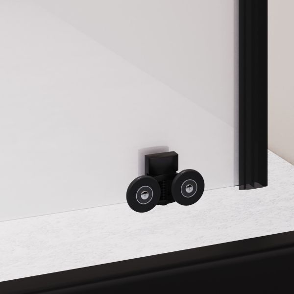 Душевая дверь RGW PA-016B 350801613-24 130 см профиль чёрный стекло матовое-сатинат