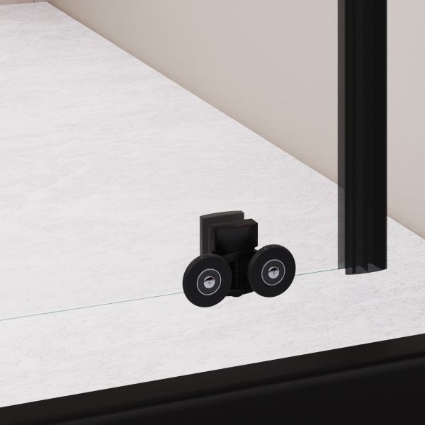 Душевая дверь RGW PA-016B 350801617-14 170 см профиль чёрный стекло прозрачное