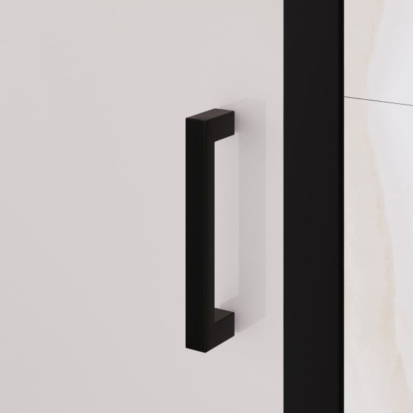 Душевая дверь RGW PA-016B 350801613-24 130 см профиль чёрный стекло матовое-сатинат