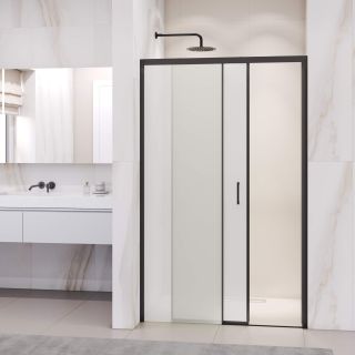 Душевая дверь RGW PA-017B 350801714-24 140 см профиль чёрный стекло матовое-сатинат