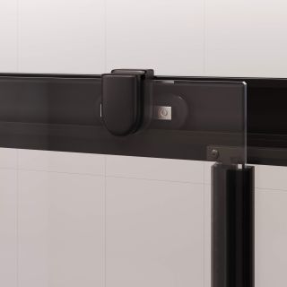 Душевая дверь RGW PA-017B 350801716-24 160 см профиль чёрный стекло матовое-сатинат