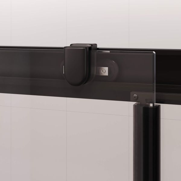 Душевая дверь RGW PA-017B 350801714-24 140 см профиль чёрный стекло матовое-сатинат