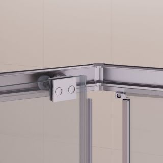 Душевой уголок RGW PA-86 38088600-11N 100x100 см профиль хром стекло прозрачное