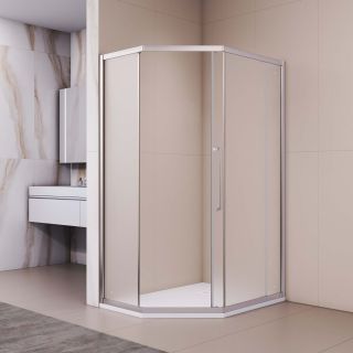 Душевой уголок RGW PA-86 38088692-21N 120x90 см профиль хром стекло матовое-сатинат