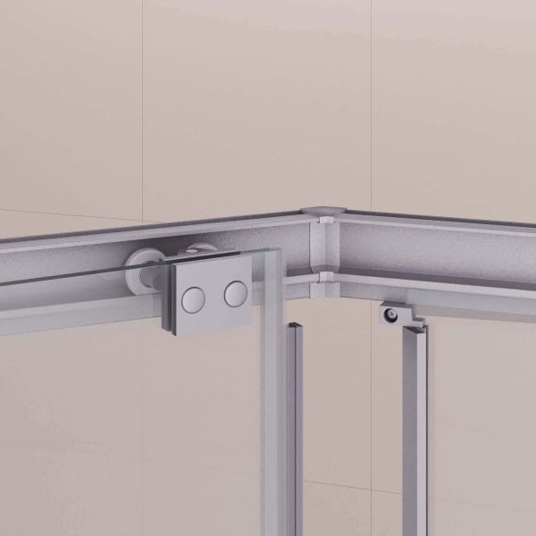 Душевой уголок RGW PA-86S 38088690-111N 100x90 см профиль хром стекло прозрачное