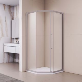 Душевой уголок RGW PA-86 38088600-21N 100x100 см профиль хром стекло матовое-сатинат