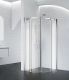 Душевой уголок BelBagno четверть круга хром ACQUA-R-2-100-C-Cr Душевой уголок BelBagno четверть круга хром ACQUA-R-2-100-C-Cr