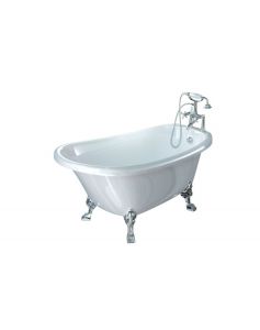 Ванна из искусственного камня Фэма Стиль Салерно-2 на опорах RAL 170x68 см