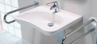 Раковина больничная Jika Mio 64x55 1371.4.000.104.9 Раковина больничная Jika Mio 64x55 1371.4.000.104.9