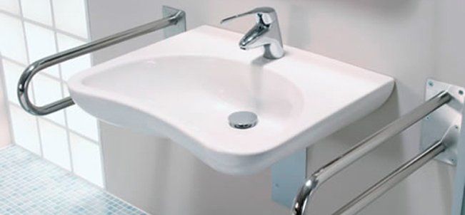 Раковина больничная Jika Mio 64x55 1371.4.000.104.9