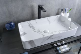 Раковина Gid Mnc396C 54476 накладная под камень глянцевая 60x34x11 Раковина Gid Mnc396C 54476 накладная под камень глянцевая 60x34x11