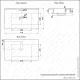 Мебельная раковина Melana MLN-E75 (9075E) 75см белый 00000000913