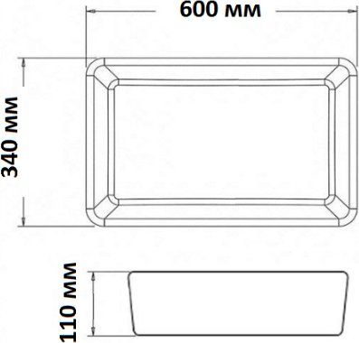 Раковина Mira MR-6034
