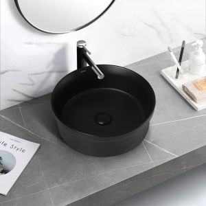 Раковина ABBER Bequem 40см чёрный матовый AC2103MB
