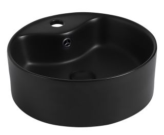 Раковина ABBER Bequem 41см чёрный матовый AC2104MB Раковина ABBER Bequem 41см чёрный матовый AC2104MB