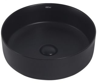 Раковина ABBER Bequem AC2108MB 36см чёрный матовый Раковина ABBER Bequem AC2108MB 36см чёрный матовый