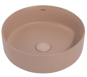 Раковина ABBER Bequem AC2108MBB 36см бежевый матовый