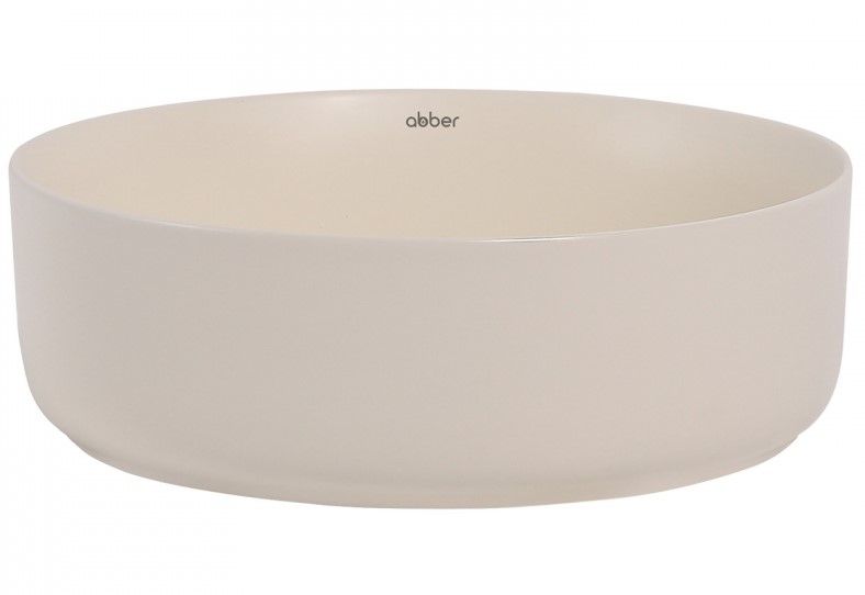 Раковина ABBER Bequem AC2108MBE 36см светло-бежевый матовый